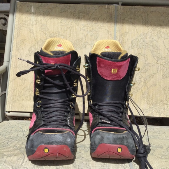 Burton Sabbath snow board boots size 11.5 main image 5